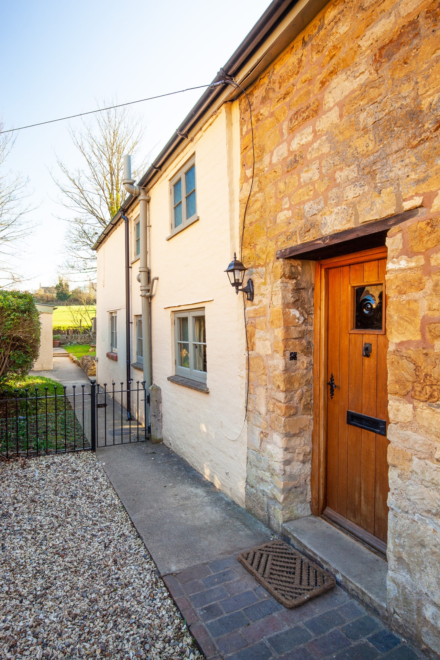Camside cottage from the garden